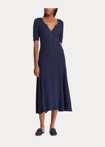 Vestido Ralph Lauren Algodão Fit-and-Flare Mulher 07184-EWSB